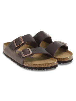 Birkenstock Sandal Arizona Soft Footbed In Habana Leather^Men Sandals