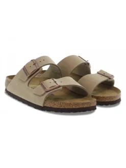Birkenstock Sandal Arizona Soft Footbed In Tobacco Leather^Men Sandals