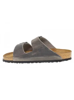 Birkenstock Sandal Arizona In Grey Leather^Men Sandals
