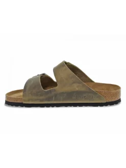 Birkenstock Sandal Arizona In Mud Leather^Men Sandals