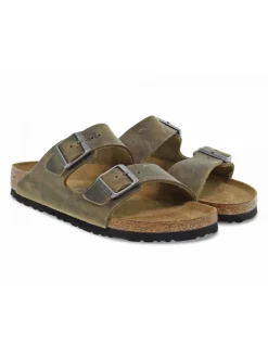 Birkenstock Sandal Arizona In Mud Leather^Men Sandals