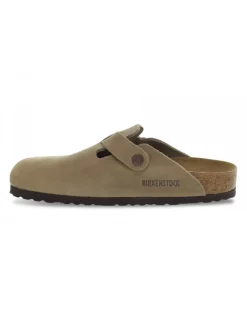 Birkenstock Sandal Boston In Tobacco Leather^Men Sandals