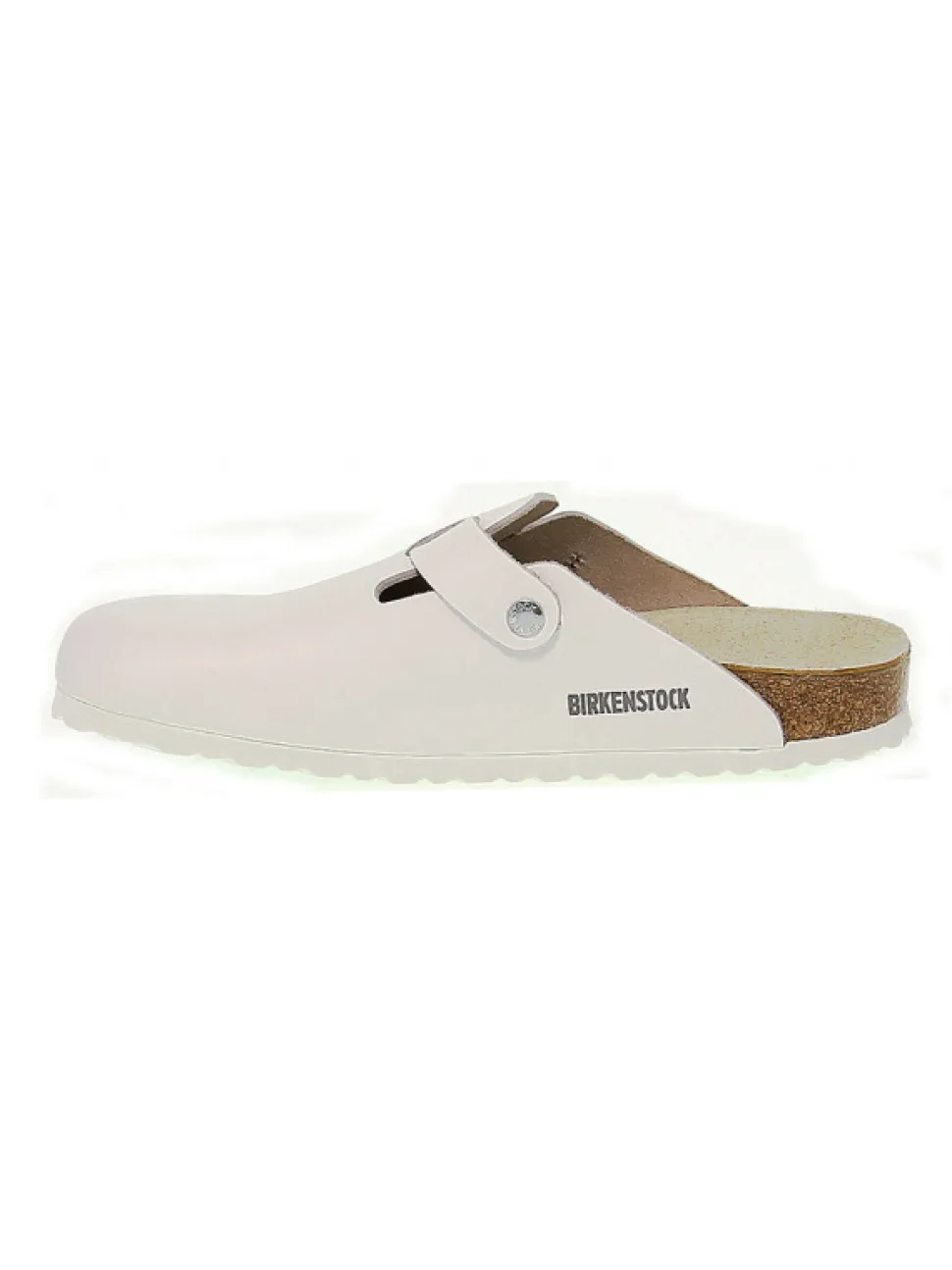 Birkenstock Sandal Boston In White Leather^Women Sandals
