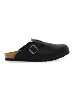 Birkenstock Sandal Boston In Black Leather^Men Sandals