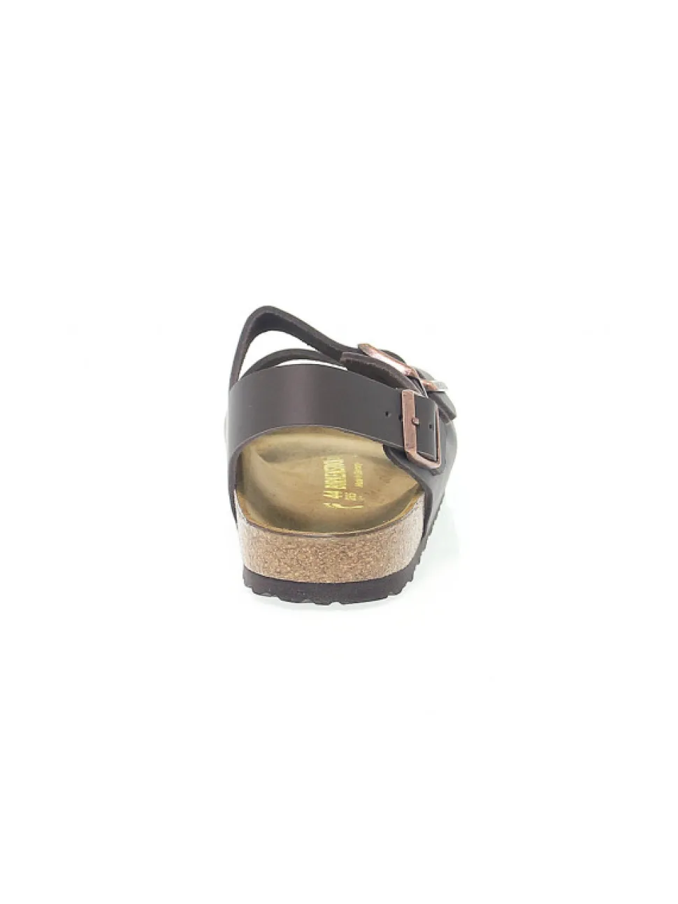 Birkenstock Sandal Milano In Dark Brown Leather^Men Sandals