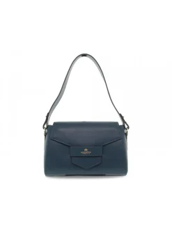 Cuoieria Fiorentina Shoulder Bag Maia Small Flap Bag In Petroleum Leather^Women Shoulder Bags