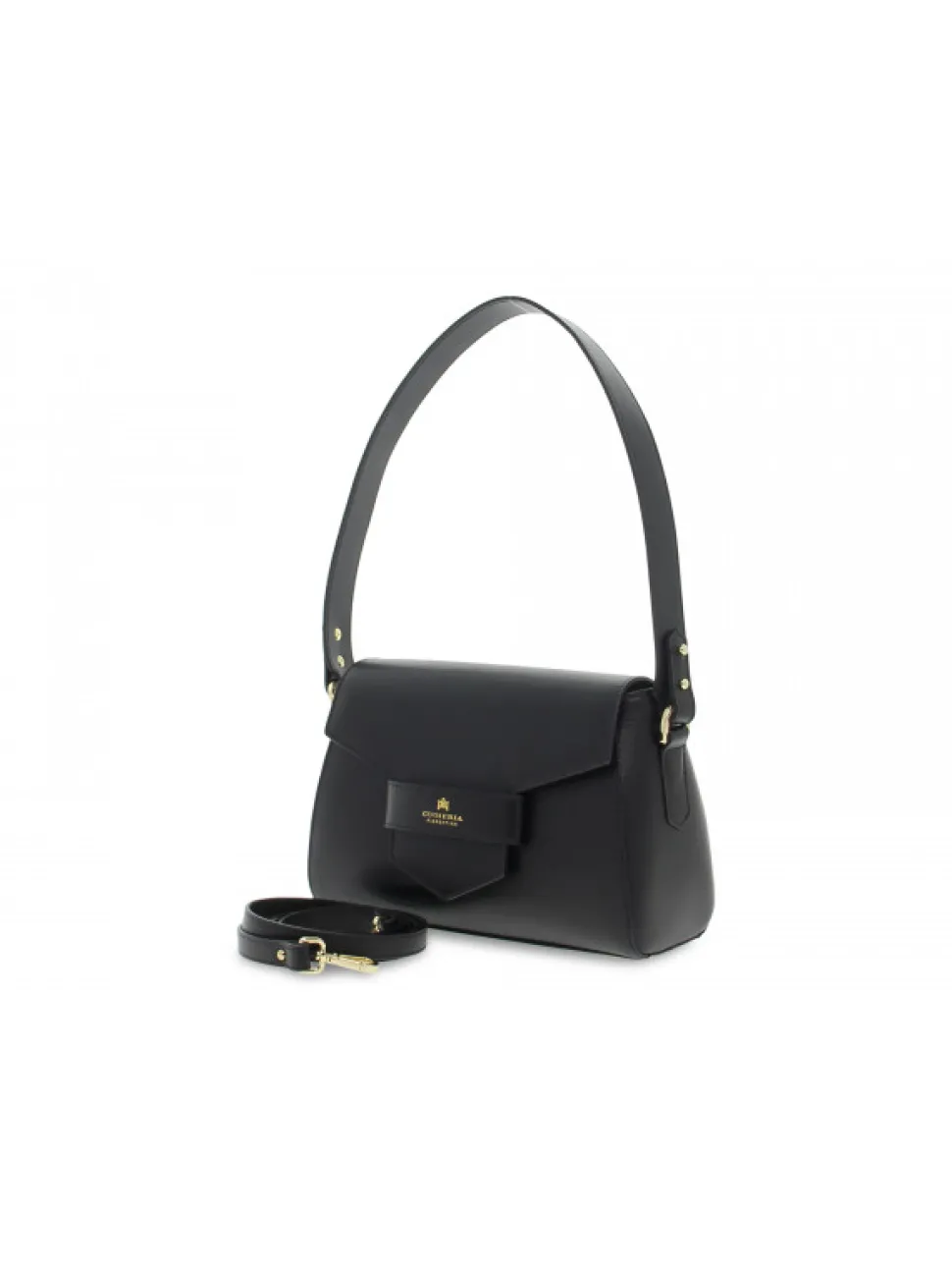 Cuoieria Fiorentina Shoulder Bag Maia Small Flap Bag In Black Leather^Women Shoulder Bags
