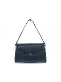 Cuoieria Fiorentina Shoulder Bag Maia Large Flap Bag In Petroleum Leather^Women Shoulder Bags