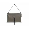 Rebelle Shoulder Bag Ada Crossbody Dollaro Lithyum In Pewter Laminate^Women Shoulder Bags