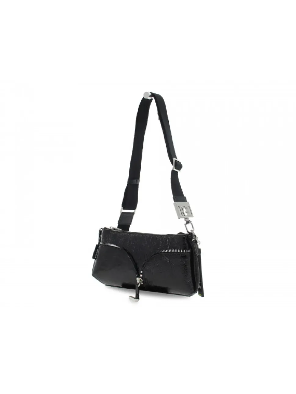 Rebelle Shoulder Bag Anouk Crossbody S Naplak In Black Paint^Women Shoulder Bags