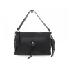 Rebelle Shoulder Bag Athena Crossbody M Dollaro In Black Leather^Women Shoulder Bags