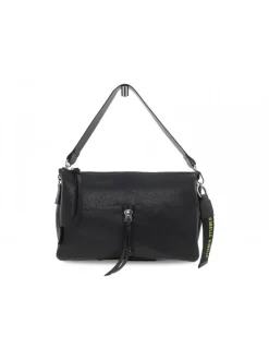 Rebelle Shoulder Bag Athena Crossbody M Dollaro In Black Leather^Women Shoulder Bags