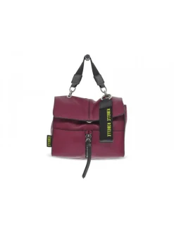 Rebelle Shoulder Bag Chloe Satchel S Dollaro In Plum Leather^Women Shoulder Bags