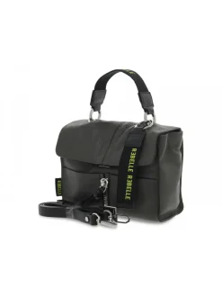 Rebelle Shoulder Bag Chloe Satchel S Dollaro In Dark Green Leather^Women Shoulder Bags