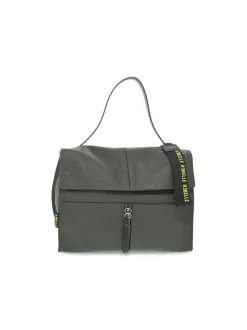 Rebelle Shoulder Bag Clio Satchel L Dollaro In Dark Green Leather^Women Shoulder Bags