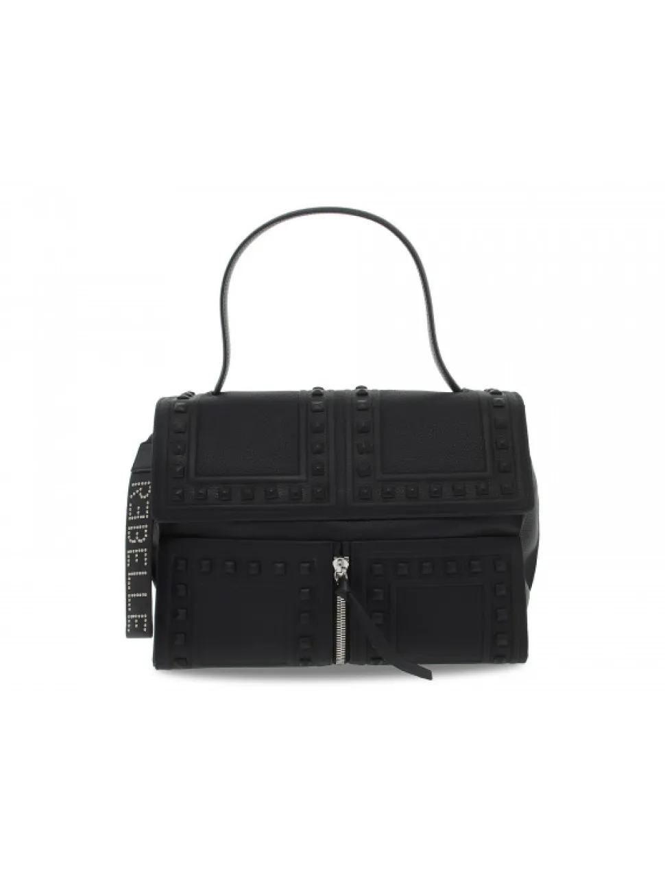 Rebelle Shoulder Bag Clio Satchel L Biker Bag Dollaro In Black Leather^Women Shoulder Bags