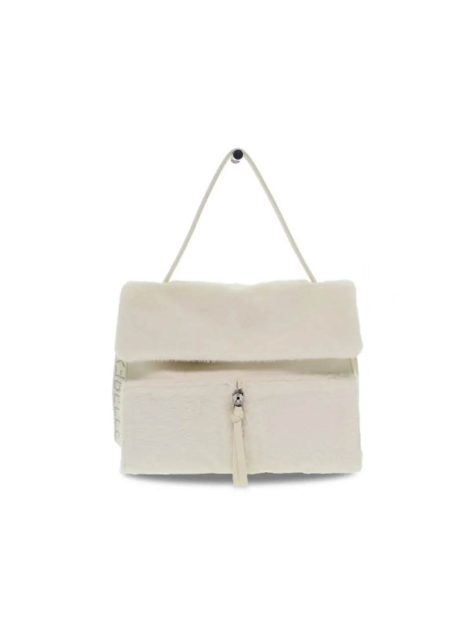 Rebelle Shoulder Bag Clio Satchel L Softly Fur In Cream Hair^Women Shoulder Bags