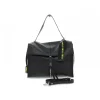 Rebelle Shoulder Bag Clio Satchel L Dollaro In Black Leather^Women Shoulder Bags