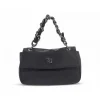 Rebelle Shoulder Bag Jane Satchel M Nylon Black In Black Nylon^Women Shoulder Bags