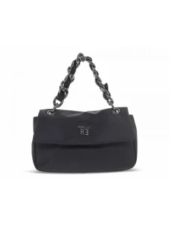 Rebelle Shoulder Bag Jane Satchel M Nylon Black In Black Nylon^Women Shoulder Bags
