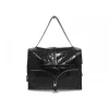 Rebelle Shoulder Bag Satchel L Naplak In Black Paint^Women Shoulder Bags