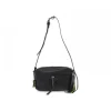 Rebelle Shoulder Bag Talia Crossbody Dollaro In Black Leather^Women Shoulder Bags