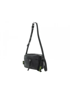 Rebelle Shoulder Bag Talia Crossbody Dollaro In Black Leather^Women Shoulder Bags