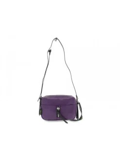 Rebelle Shoulder Bag Talia Crossbody Dollaro In Violet Leather^Women Shoulder Bags