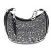Steve Madden Shoulder Bag Brisky Small Hobo In Black Leather^Women Shoulder Bags