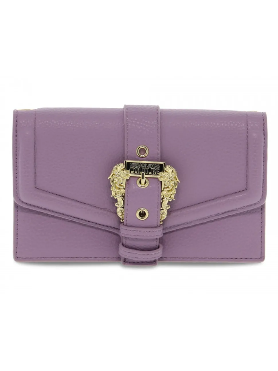 Versace Jeans Couture Shoulder Bag Jeans Couture Range F Sketch 16 Buckle Grainy In Lavender Leather^Women Shoulder Bags
