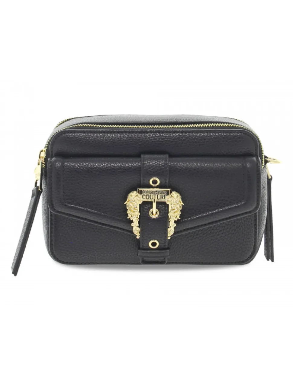 Versace Jeans Couture Shoulder Bag Jeans Couture Range F Sketch 11 Bags Grainy Buckle In Black Printed^Women Shoulder Bags