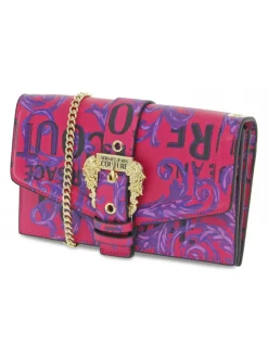 Versace Jeans Couture Shoulder Bag Jeans Couture Range F Sketch 16 Buckle In Fuchsia Saffiano^Women Shoulder Bags