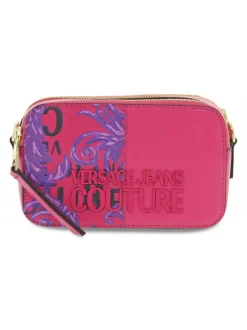 Versace Jeans Couture Shoulder Bag Jeans Couture Range P Sketch 3 Rock Cut In Fuchsia Saffiano^Women Shoulder Bags
