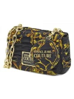 Versace Jeans Couture Shoulder Bag Jeans Couture Range X Sketch 6 Bags Printed Crunchy In Black Nylon^Women Shoulder Bags