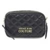 Versace Jeans Couture Shoulder Bag Jeans Charms Couture Range C Sketch 8 Bags Quilted In Black Tassel^Women Shoulder Bags