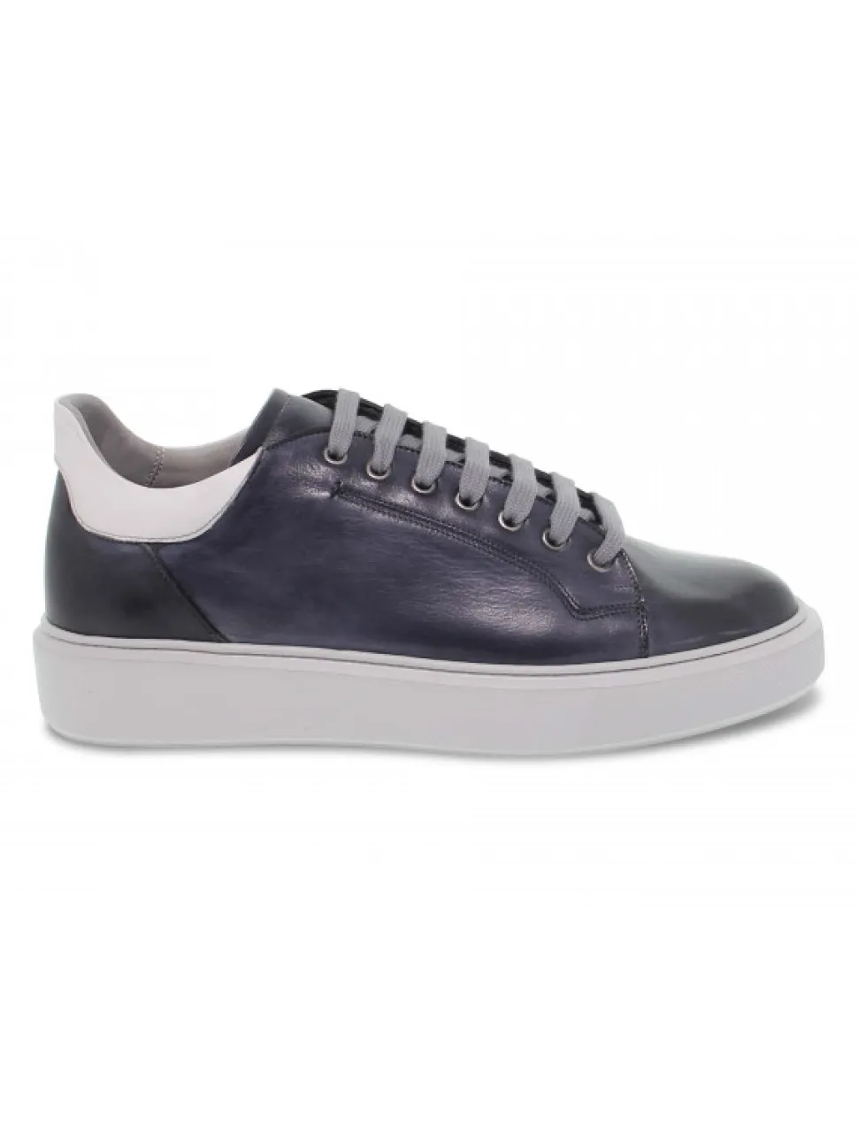 Brecos Sneakers Wimbledon In Blue Leather^Men Sneakers