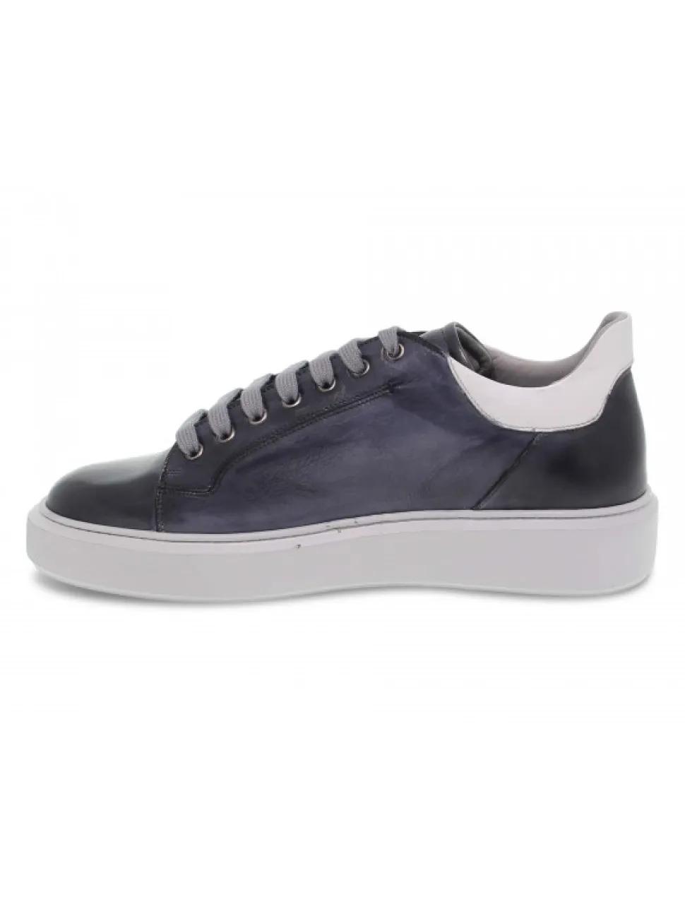 Brecos Sneakers Wimbledon In Blue Leather^Men Sneakers