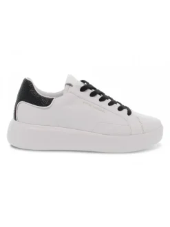 Crime London Sneakers Low Top Level Up In White Leather^Women Sneakers