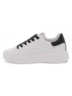 Crime London Sneakers Low Top Level Up In White Leather^Women Sneakers