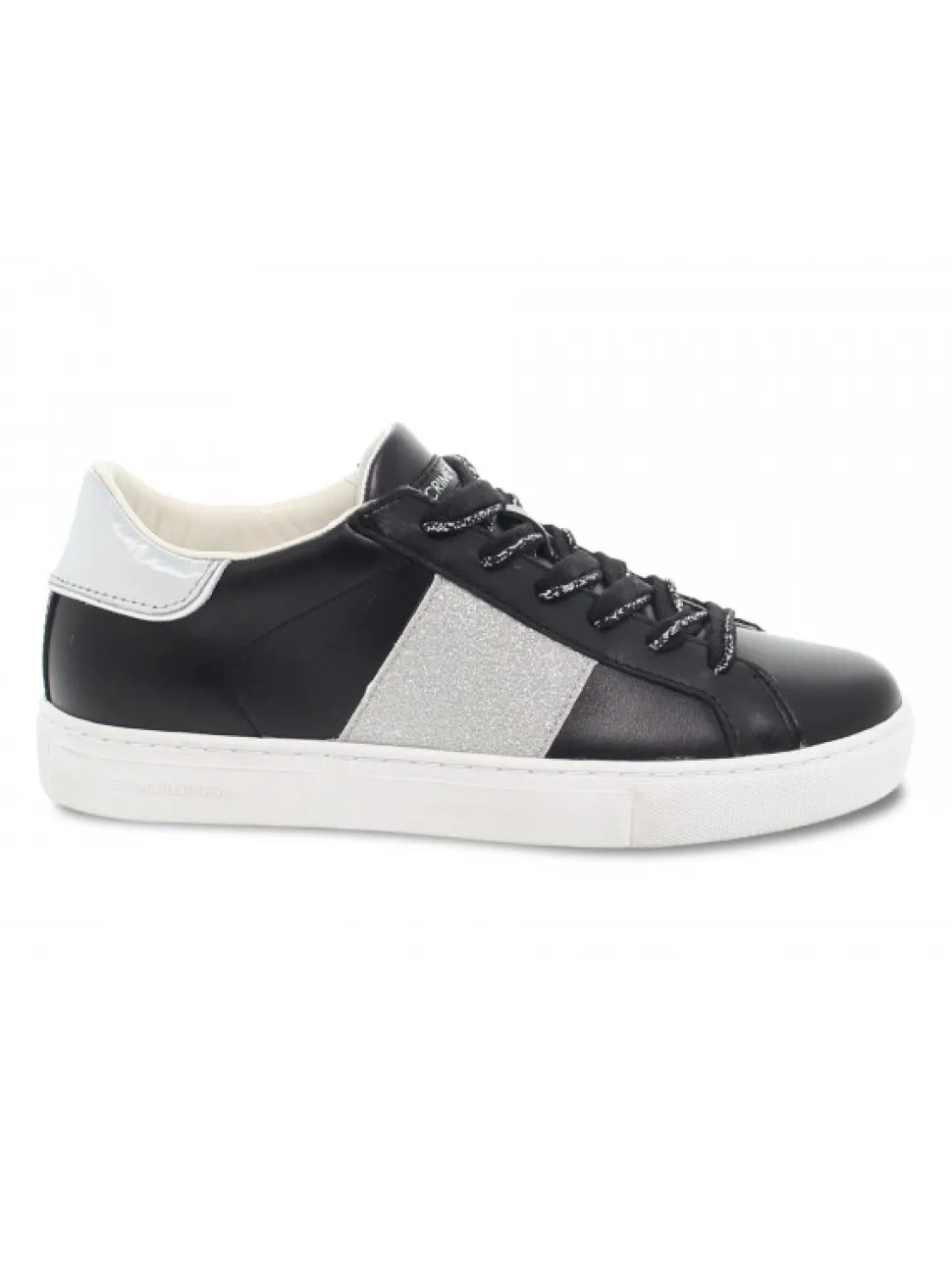 Crime London Sneakers Low Top Essential In Black Leather^Women Sneakers