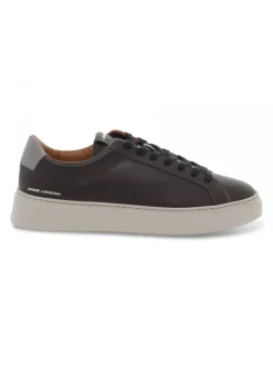 Crime London Sneakers Weightless Low Top In Brown Leather^Men Sneakers