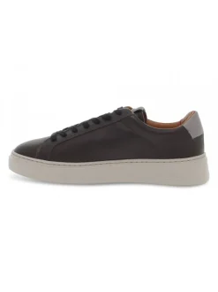 Crime London Sneakers Weightless Low Top In Brown Leather^Men Sneakers