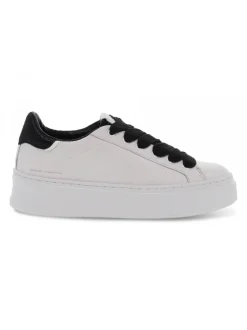 Crime London Sneakers Weightless Low Top In White Leather^Women Sneakers