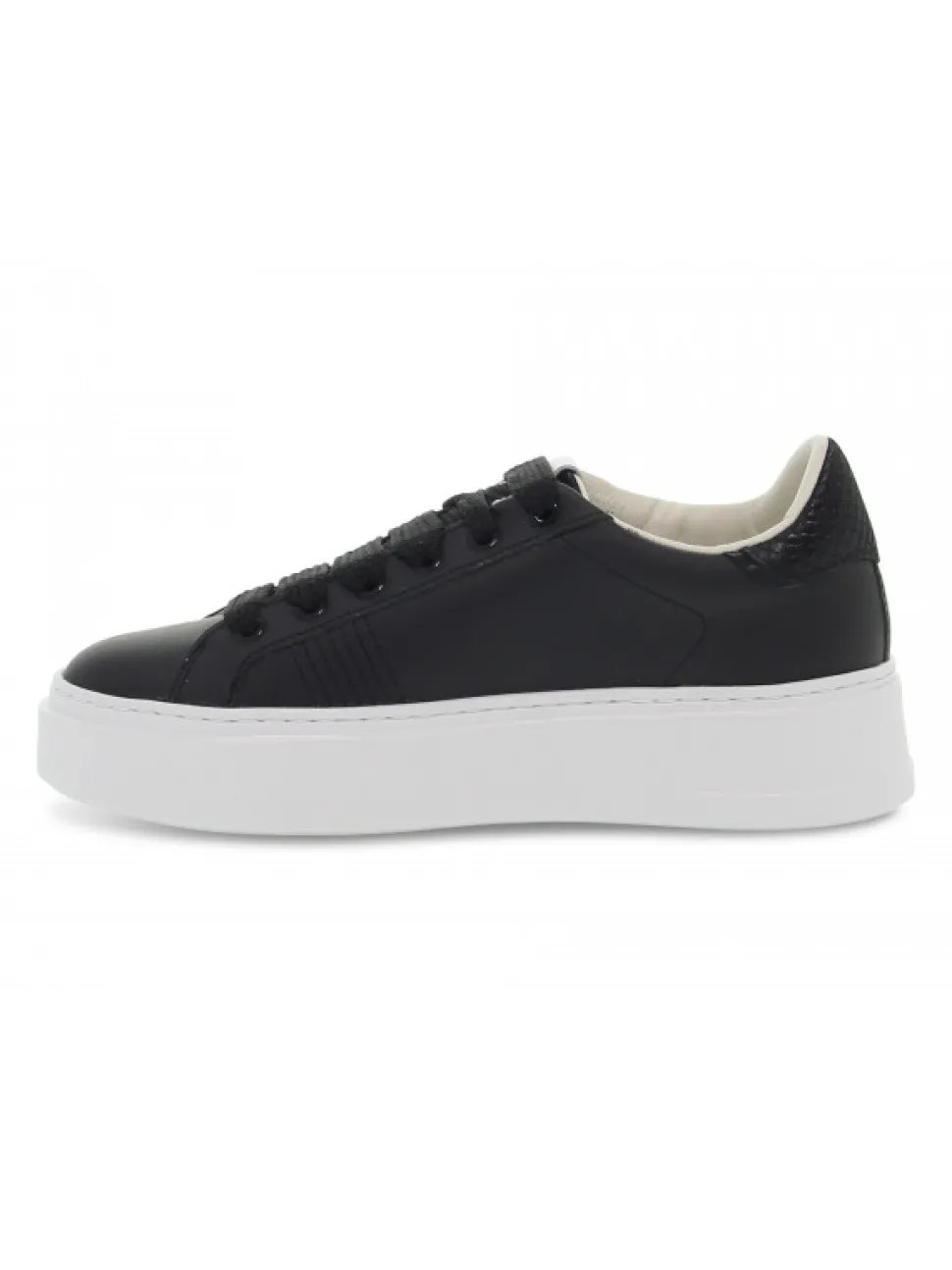 Crime London Sneakers Weightless Low Top In Black Leather^Women Sneakers