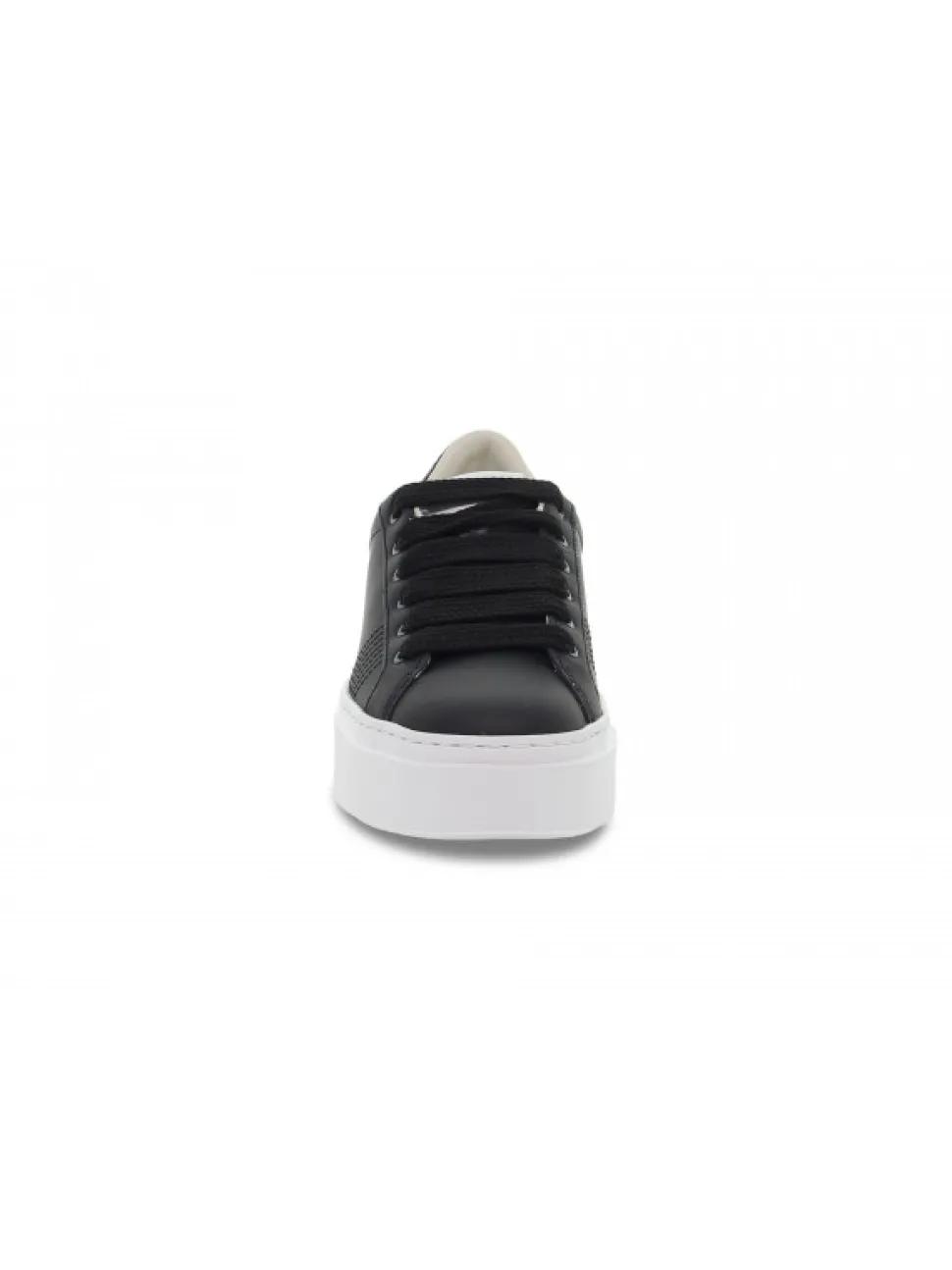 Crime London Sneakers Weightless Low Top In Black Leather^Women Sneakers