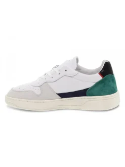 D.A.T.E. Sneakers Court 2.0 Colored In White Leather^Men Sneakers