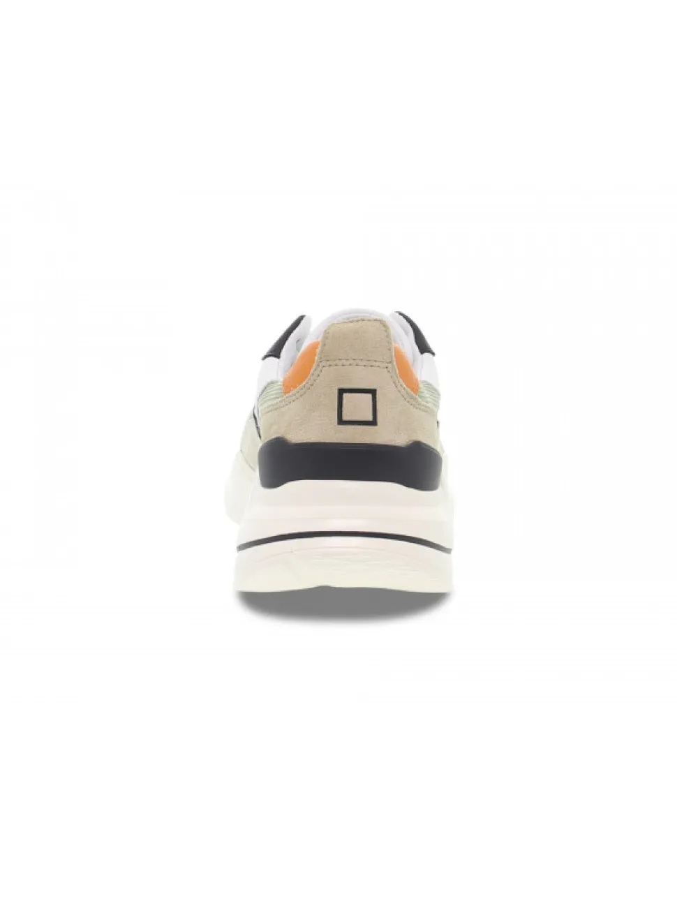D.A.T.E. Sneakers Fuga Dragon Army In White Suede Leather^Men Sneakers