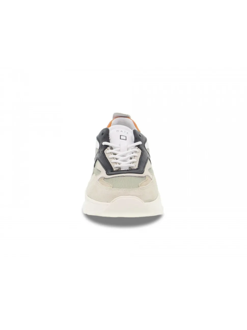 D.A.T.E. Sneakers Fuga Dragon Army In White Suede Leather^Men Sneakers
