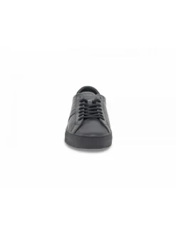D.A.T.E. Sneakers Hill Low Vintage Calf Total-Black In Black Leather^Men Sneakers