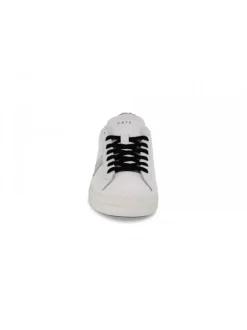 D.A.T.E. Sneakers Hill Low Vintage Calf White-Leopard In White Leather^Women Sneakers